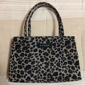 Guess cheetah/leopard mini purse